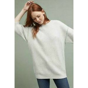 Anthropologie Moth Dempsey Sweater Wool Alpaca Blend Size M